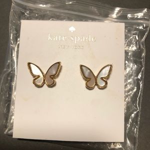 Kate Spade Earrings All A Flutter Butterfly Stud